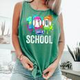 Women's 100 Days Of School Dripping Baseball Boys Kids Teacher Comfort Colors Tank Top Violet Women's 100 Days Of School Dripping Baseball Boys Kids Teacher Comfort Colors Tank Top Violet