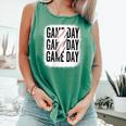 Womens Baseball Mom Leopard Game Day Mother's Day Comfort Colors Tank Top Violet Womens Baseball Mom Leopard Game Day Mother's Day Comfort Colors Tank Top Violet