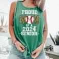 Womens Proud Mom Of a 2024 Senior Class Of 2024 Baseball Mom Comfort Colors Tank Top Violet Womens Proud Mom Of a 2024 Senior Class Of 2024 Baseball Mom Comfort Colors Tank Top Violet