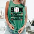 Yes Son Has Practice a Game Baseball Mom Comfort Colors Tank Top Violet Yes Son Has Practice a Game Baseball Mom Comfort Colors Tank Top Violet