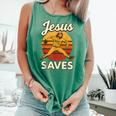 Youth Boy Baseball Jesus Saves Christian Baseball Religious Comfort Colors Tank Top Violet Youth Boy Baseball Jesus Saves Christian Baseball Religious Comfort Colors Tank Top Violet