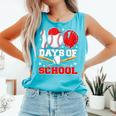 100 Days Of School Baseball Boys Kids Students Comfort Colors Tank Top Light Green 100 Days Of School Baseball Boys Kids Students Comfort Colors Tank Top Light Green