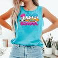 100 Days Of School Baseball Ice Cream Drip For Teacher Kid Comfort Colors Tank Top Light Green 100 Days Of School Baseball Ice Cream Drip For Teacher Kid Comfort Colors Tank Top Light Green
