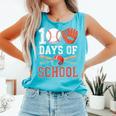 100 Days Of School Baseball Player Teacher Student Comfort Colors Tank Top Light Green 100 Days Of School Baseball Player Teacher Student Comfort Colors Tank Top Light Green