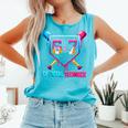 13th Birthday Official Teenager 67 Baseball Drip Boys Comfort Colors Tank Top Light Green