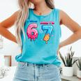 I Was 6 Now I'm 7 Birthday Baseball Drip For Boys Kid Comfort Colors Tank Top Light Green I Was 6 Now I'm 7 Birthday Baseball Drip For Boys Kid Comfort Colors Tank Top Light Green