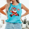 67 Baseball Santa Six Seven Meme Christmas Sport Men Boy Kid Comfort Colors Tank Top Light Green