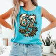 67 Baseball Six Seven Baseball 6 7 Kids Boys Girls Comfort Colors Tank Top Light Green