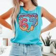 67 Ice Cream Drip Meme Baseball Comfort Colors Tank Top Light Green 67 Ice Cream Drip Meme Baseball Comfort Colors Tank Top Light Green