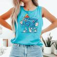 67 Six Seven 6-7 Italian Brainrot Kids Baseball Comfort Colors Tank Top Light Green
