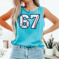 67 Sports Meme – Baseball Number 6 7 Comfort Colors Tank Top Light Green 67 Sports Meme – Baseball Number 6 7 Comfort Colors Tank Top Light Green