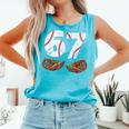 67 Trend Baseball Six Seven Number For Boys Men Comfort Colors Tank Top Light Green