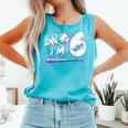 6th Birthday Boy Bro I'm 6 Year Old Baseball Ice Cream Drip Comfort Colors Tank Top Light Green 6th Birthday Boy Bro I'm 6 Year Old Baseball Ice Cream Drip Comfort Colors Tank Top Light Green