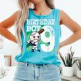 9th Birthday Baseball Birthday Party 9th Birthday Boy Comfort Colors Tank Top Light Green