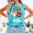 Ball Mom Football Baseball Mom Heart Comfort Colors Tank Top Light Green Ball Mom Football Baseball Mom Heart Comfort Colors Tank Top Light Green