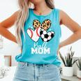 Ball Mom Soccer Baseball Mom Heart Comfort Colors Tank Top Light Green Ball Mom Soccer Baseball Mom Heart Comfort Colors Tank Top Light Green