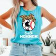 Ball MomMom Soccer Baseball Mom Mom Comfort Colors Tank Top Light Green