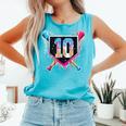 Baseball 10 Year Old Boy Ice Cream Drip 10th Birthday Player Comfort Colors Tank Top Light Green Baseball 10 Year Old Boy Ice Cream Drip 10th Birthday Player Comfort Colors Tank Top Light Green