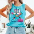 Baseball 10 Year Old Ice Cream Drip 10th Bday Double Digits Comfort Colors Tank Top Light Green Baseball 10 Year Old Ice Cream Drip 10th Bday Double Digits Comfort Colors Tank Top Light Green