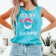 Baseball 6 Year Old Ice Cream Drip 6th Birthday Boy Number 6 Comfort Colors Tank Top Light Green Baseball 6 Year Old Ice Cream Drip 6th Birthday Boy Number 6 Comfort Colors Tank Top Light Green