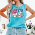 Baseball 67 Kids Ice Cream Drip Six Seven Youth Boys Comfort Colors Tank Top Light Green Baseball 67 Kids Ice Cream Drip Six Seven Youth Boys Comfort Colors Tank Top Light Green