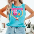 Baseball 67 Six Seven Meme Drip 6 7 Boys Girl Kids Comfort Colors Tank Top Light Green