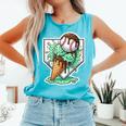 Baseball Boys Ice Cream Drip Baseball Boys Youth Mint Choco Comfort Colors Tank Top Light Green