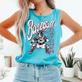 Baseball Catcher Gear Home Plate Premium Tri-Blend Comfort Colors Tank Top Light Green
