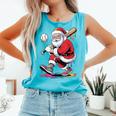 Baseball Christmas Santa Claus Batter Baseball Drip Comfort Colors Tank Top Light Green Baseball Christmas Santa Claus Batter Baseball Drip Comfort Colors Tank Top Light Green