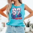 Baseball Drip 67 Meme Six Seven 6-7 Gen Alpha Slang Comfort Colors Tank Top Light Green Baseball Drip 67 Meme Six Seven 6-7 Gen Alpha Slang Comfort Colors Tank Top Light Green