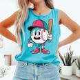 Baseball Drip Boys Ice Cream Youth Comfort Colors Tank Top Light Green Baseball Drip Boys Ice Cream Youth Comfort Colors Tank Top Light Green