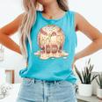 Baseball Drip Ice Cream Melting Illustration Comfort Colors Tank Top Light Green Baseball Drip Ice Cream Melting Illustration Comfort Colors Tank Top Light Green