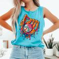 Baseball Drip Ice Cream Sprinkles Baseball Glove For Boys Comfort Colors Tank Top Light Green Baseball Drip Ice Cream Sprinkles Baseball Glove For Boys Comfort Colors Tank Top Light Green