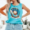 Baseball Drip Ice Cream Sprinkless Glove Boy Kid Comfort Colors Tank Top Light Green