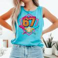 Baseball Drip Jersey Number 67 For Players & 67th Birthday Premium Tri-Blend Comfort Colors Tank Top Light Green Baseball Drip Jersey Number 67 For Players & 67th Birthday Premium Tri-Blend Comfort Colors Tank Top Light Green