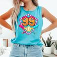 Baseball Drip Jersey Number 99 For Players & 99th Birthday Comfort Colors Tank Top Light Green Baseball Drip Jersey Number 99 For Players & 99th Birthday Comfort Colors Tank Top Light Green