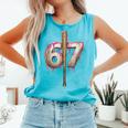 Baseball Drip Number 67 Sports Player Six Seven Meme Fan Comfort Colors Tank Top Light Green Baseball Drip Number 67 Sports Player Six Seven Meme Fan Comfort Colors Tank Top Light Green
