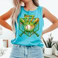 Baseball Drip St Patricks Day Boys Baseball St Patricks Day Comfort Colors Tank Top Light Green