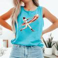 Baseball Drip Team For Boys And Girls Ice Cream Cool Comfort Colors Tank Top Light Green
