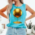 Baseball Dripping Drip Gold Sport Player Coach Baller Comfort Colors Tank Top Light Green Baseball Dripping Drip Gold Sport Player Coach Baller Comfort Colors Tank Top Light Green