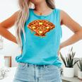 Baseball Dripping Waffle Field Comfort Colors Tank Top Light Green Baseball Dripping Waffle Field Comfort Colors Tank Top Light Green