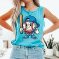 Baseball Drippy Style Apparel For Boys Youth Cool Baseball Comfort Colors Tank Top Light Green Baseball Drippy Style Apparel For Boys Youth Cool Baseball Comfort Colors Tank Top Light Green