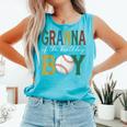 Baseball Granna Of The Birthday Boy Family Matching Comfort Colors Tank Top Light Green Baseball Granna Of The Birthday Boy Family Matching Comfort Colors Tank Top Light Green