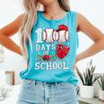 Baseball Happy 100 Days Of School Boy Girl Kid Teacher Comfort Colors Tank Top Light Green