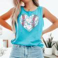 Baseball Heart Love Game Sports Fan Game Day Comfort Colors Tank Top Light Green Baseball Heart Love Game Sports Fan Game Day Comfort Colors Tank Top Light Green