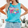 Baseball Ice Cream Drip Coquette Women Girls Mom Mama Comfort Colors Tank Top Light Green Baseball Ice Cream Drip Coquette Women Girls Mom Mama Comfort Colors Tank Top Light Green