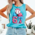 Baseball Ice Cream Drip Six Seven Gen Alpha Meme 67 Comfort Colors Tank Top Light Green Baseball Ice Cream Drip Six Seven Gen Alpha Meme 67 Comfort Colors Tank Top Light Green