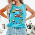 Baseball Ice Cream Drip Vehicles Youth Baseball Drip Comfort Colors Tank Top Light Green Baseball Ice Cream Drip Vehicles Youth Baseball Drip Comfort Colors Tank Top Light Green