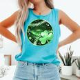 Baseball Irish Shamrock Lucky Clover St Patricks Day Boys Comfort Colors Tank Top Light Green
