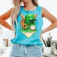 Baseball Life Style Ice Cream Drip Green Premium Tri-Blend Comfort Colors Tank Top Light Green Baseball Life Style Ice Cream Drip Green Premium Tri-Blend Comfort Colors Tank Top Light Green
